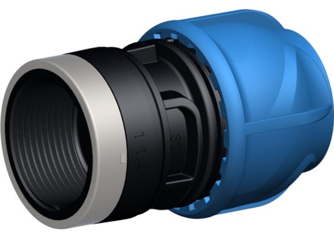 Picture of FEMALE END CONNECTOR METRIC ALPRENE 110MM X 3''
