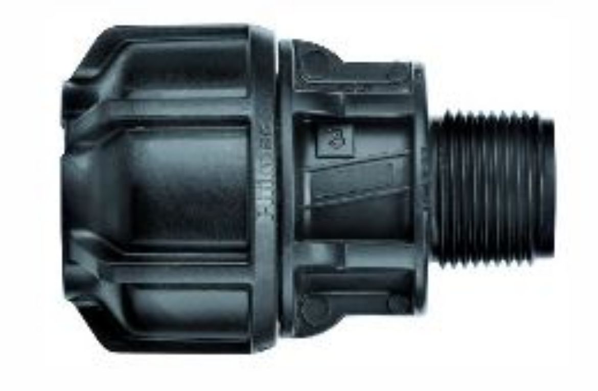 Picture of MALE END CONNECTOR METRIC PHILMAC 3G 40MM X 1 1/2''