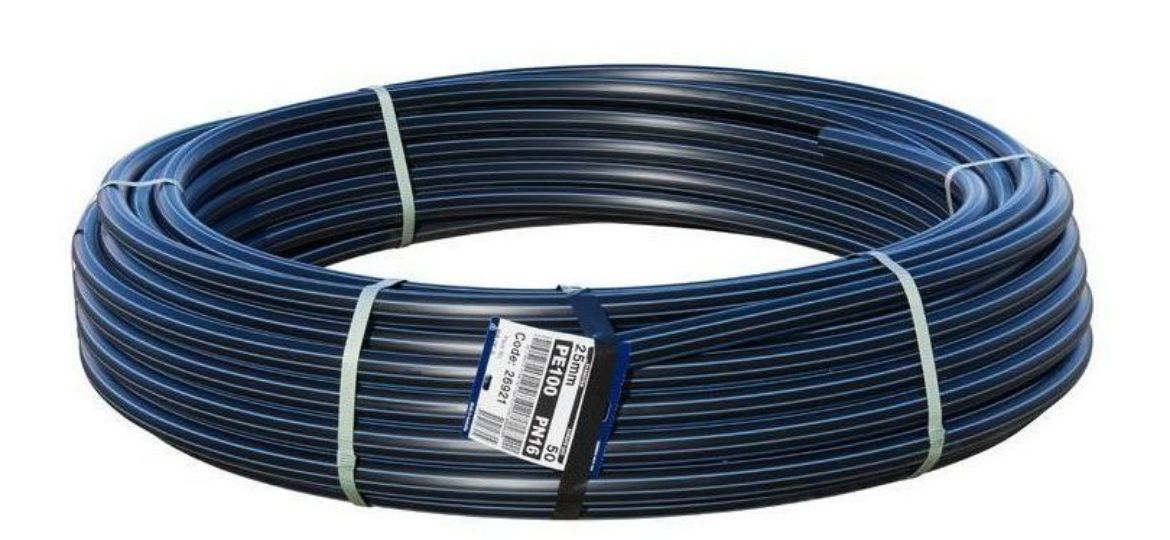Picture of POLY PIPE METRIC BLUE STRIPE PN12.5 32MM