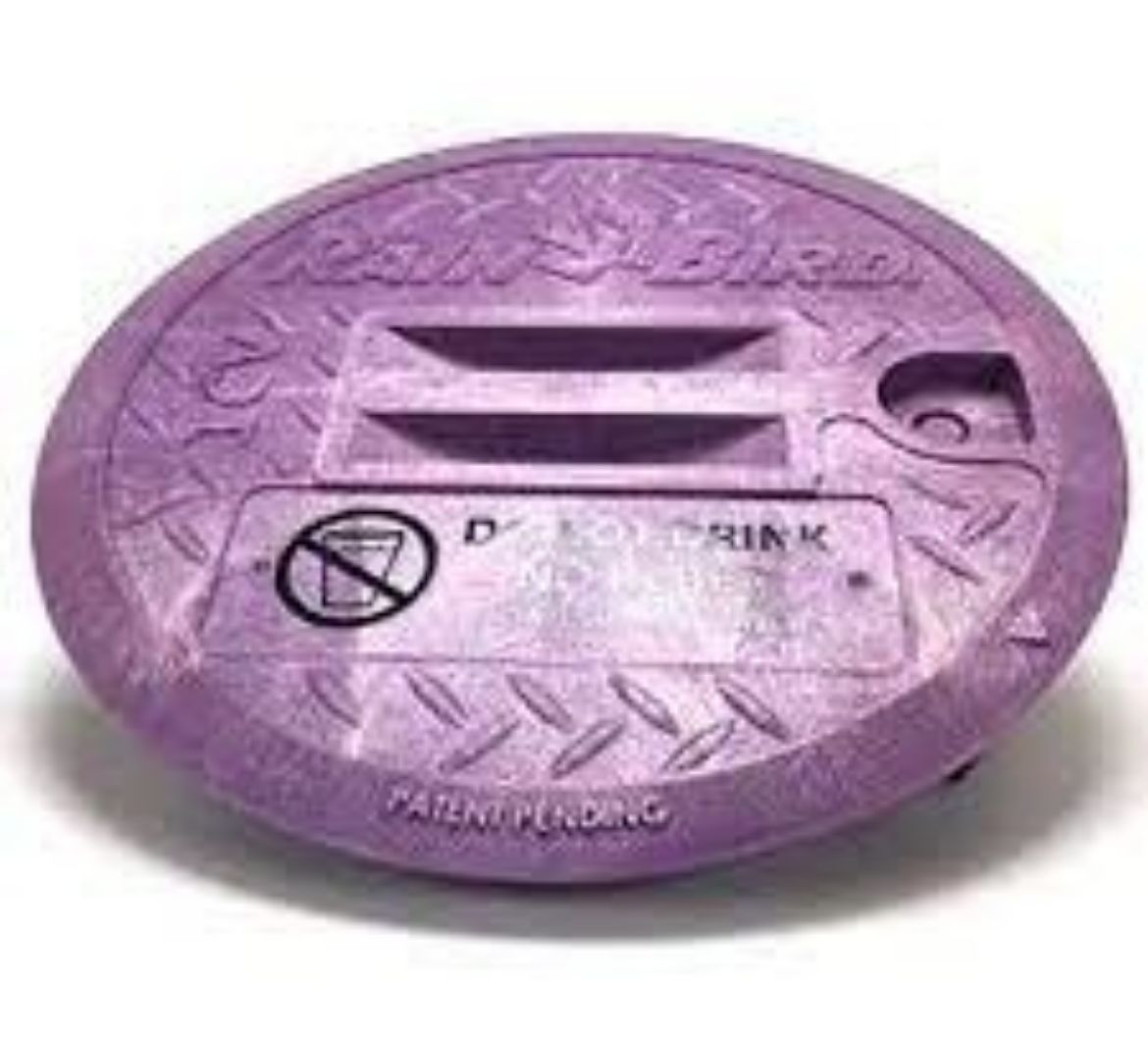 Picture of VALVE BOX LID RAIN BIRD LILAC T/S VB SERIES 10'' ROUND 235MM