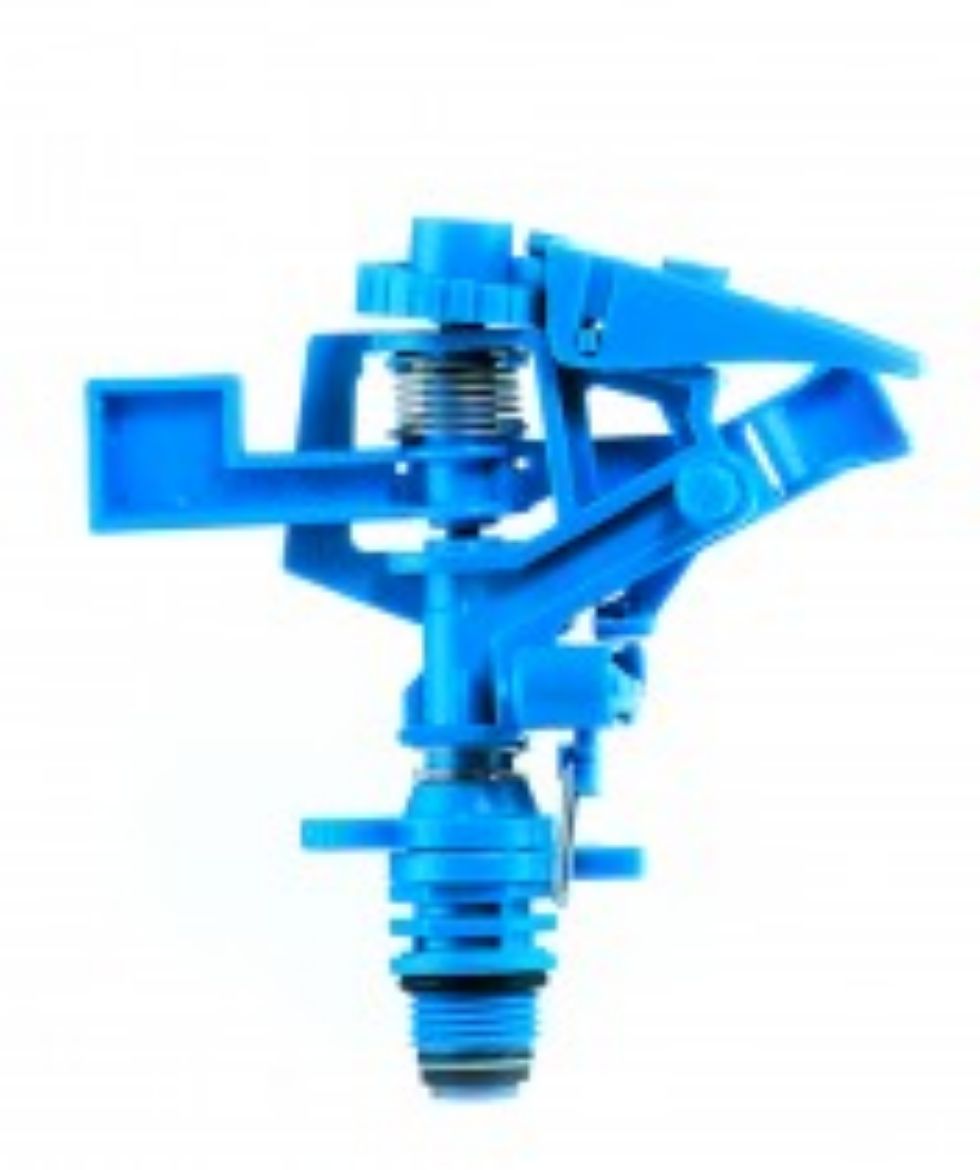 Picture of IMPACT SPRINKLER PLASTIC TORO BLUEY 15MM BSP MI C/W 4.1MM NOZZLE