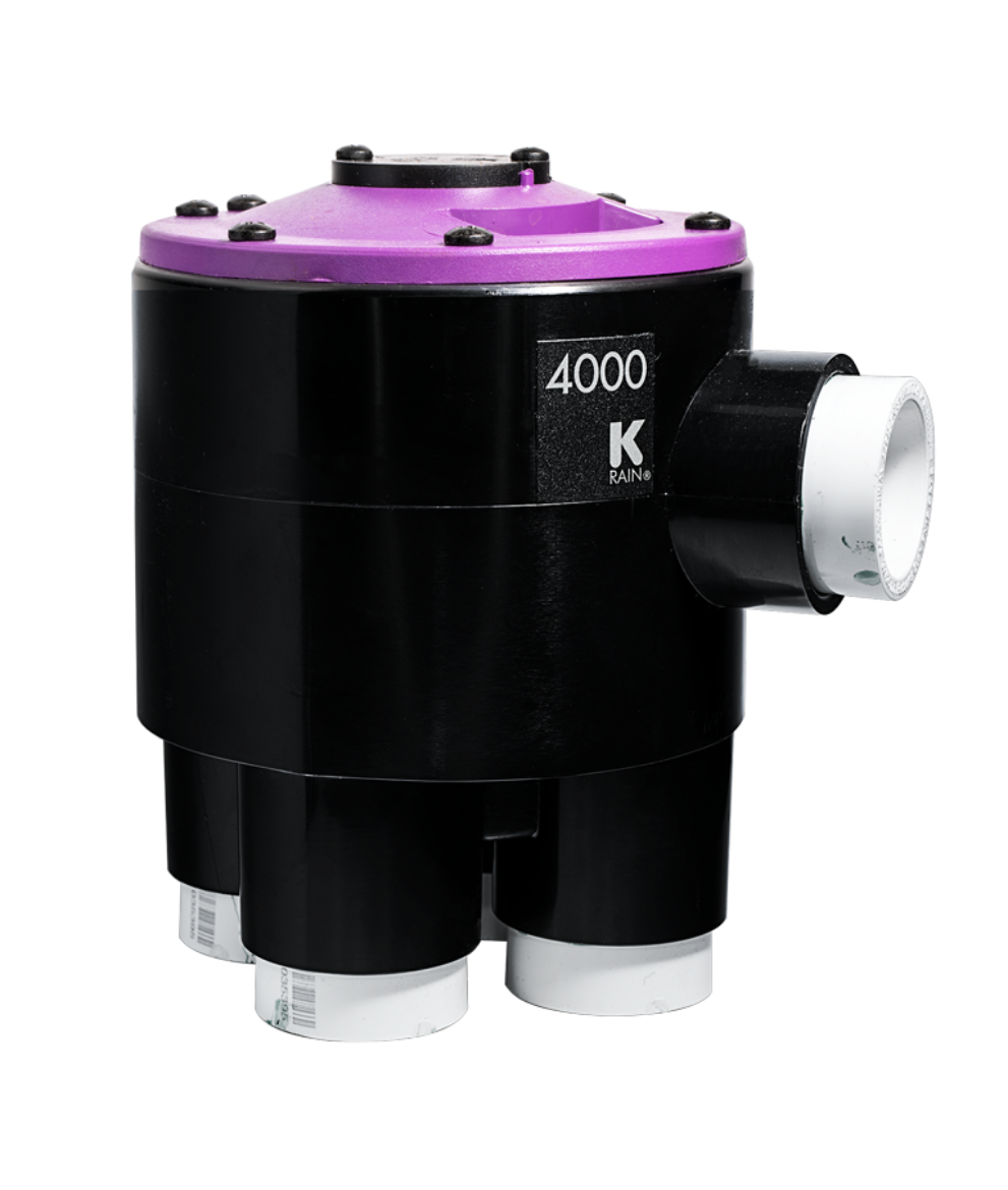 Picture of INDEXING VALVE K-RAIN 4000 4 OUTLET NO CAM 1'' LILAC TOP