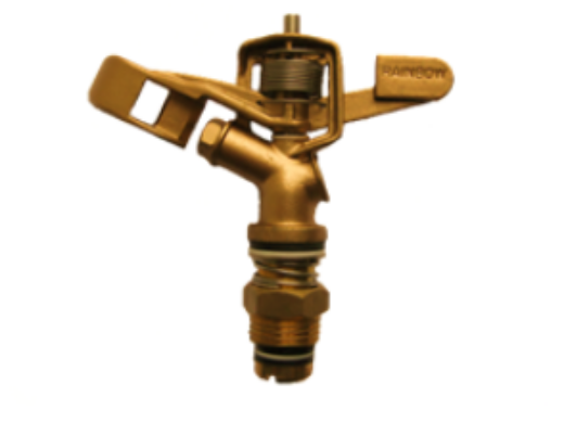 Picture of IMPACT SPRINKLER BRASS FC RAINBOW RAS 1 15MM BSP MI C/W 4.0MM NOZZLE