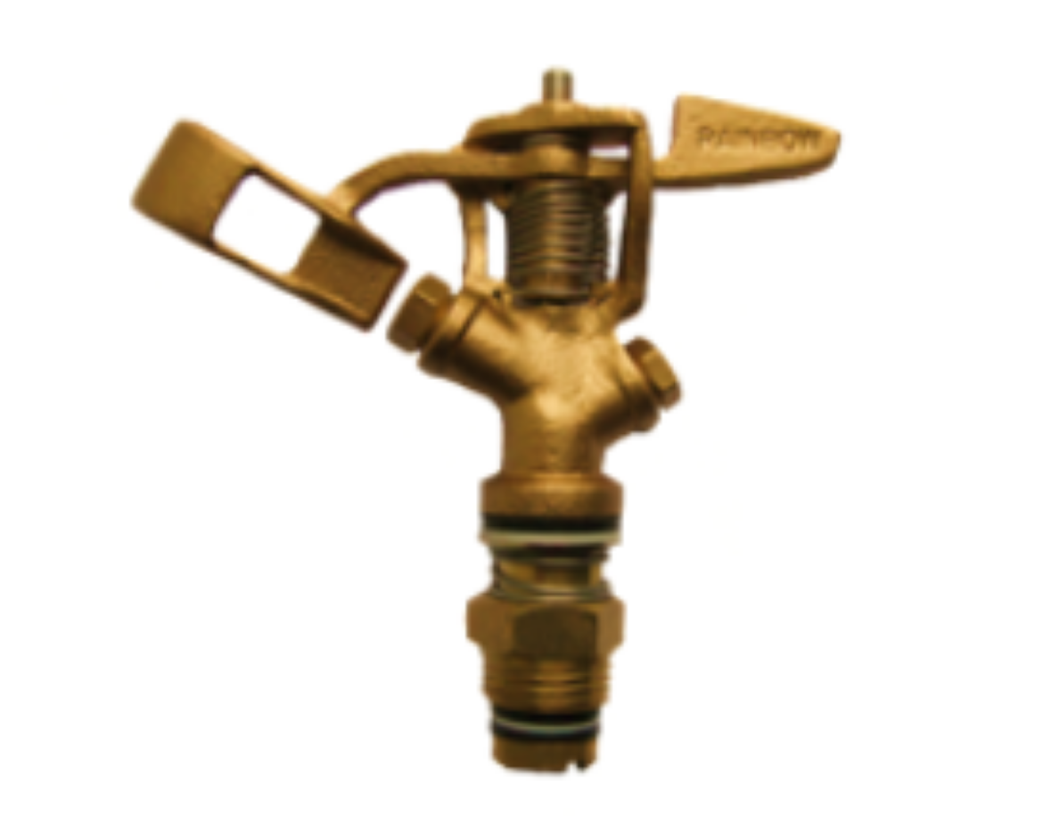 Picture of IMPACT SPRINKLER BRASS FC RAINBOW RAS 1B 15MM BSP MI C/W 4.0MM & 2.5MM NOZZLES