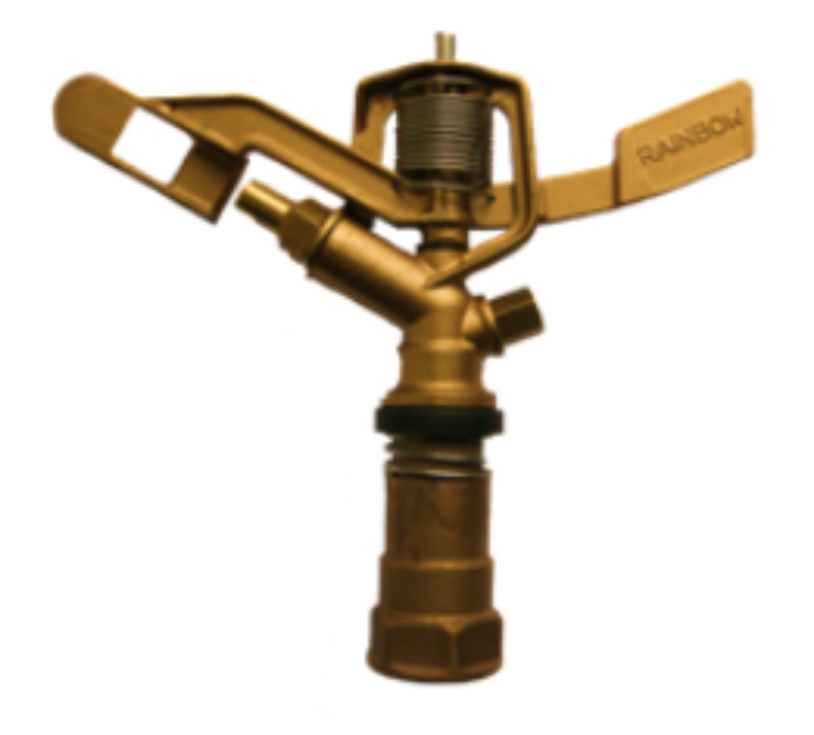 Picture of IMPACT SPRINKLER BRASS FC RAINBOW RAS 3F 20MM BSP FI C/W 5.5MM & 3.0MM NOZZLES