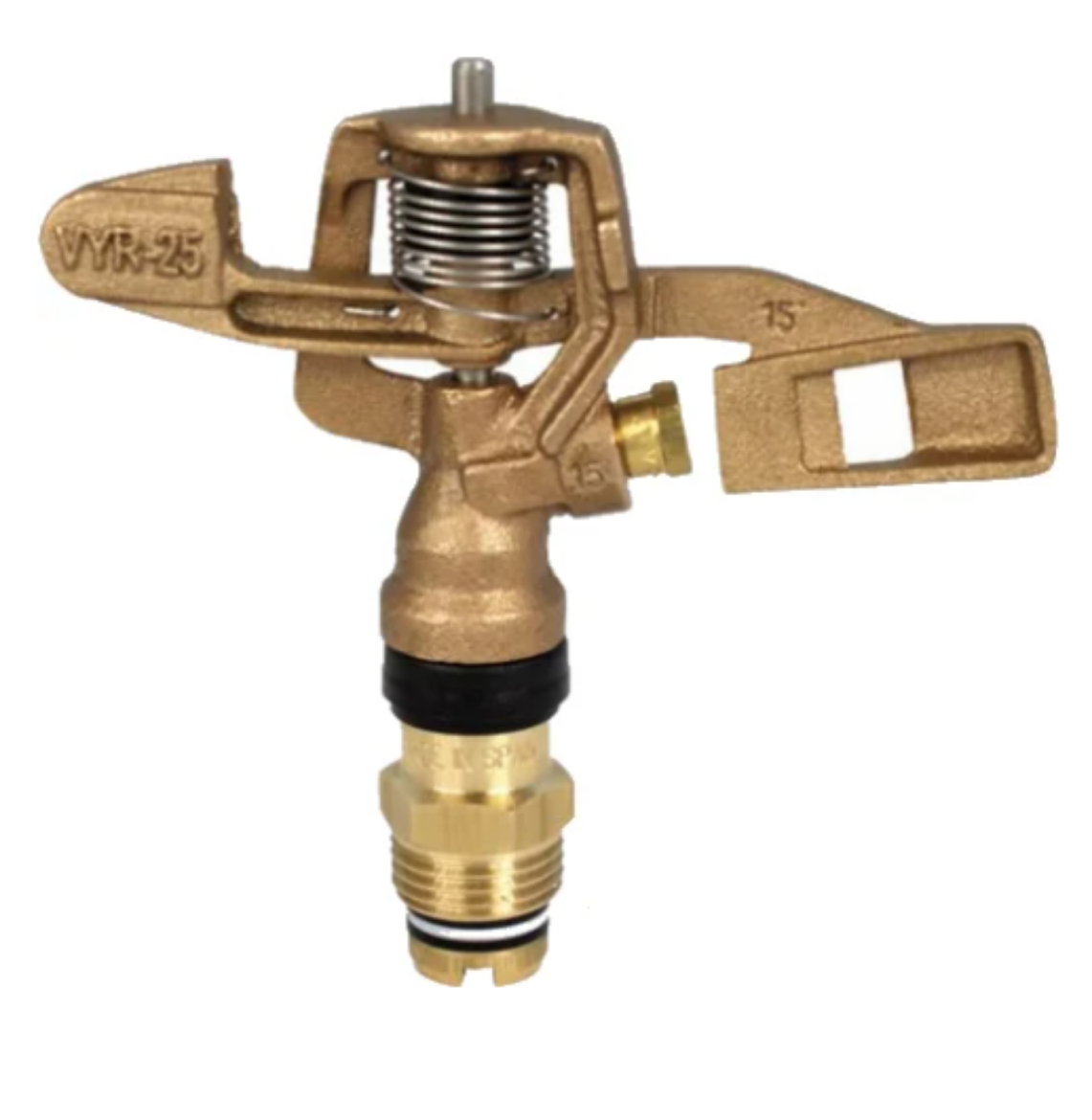 Picture of IMPACT SPRINKLER VYRSA 25 BRASS FC 15MM BSP MI C/W 3.6MM NOZZLE