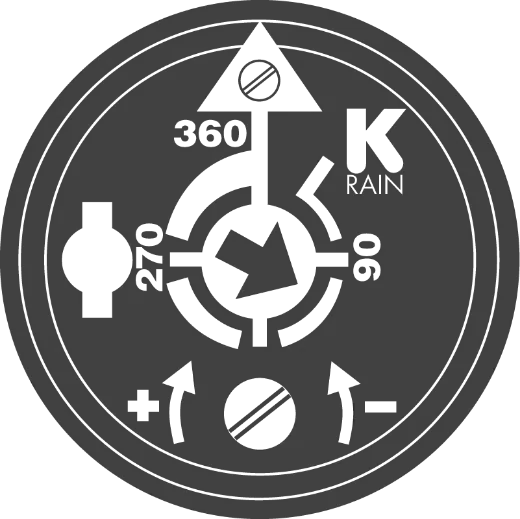 Picture of POP UP PLASTIC K-RAIN K1 P/FC 100MM RISER 15MM FI INLET