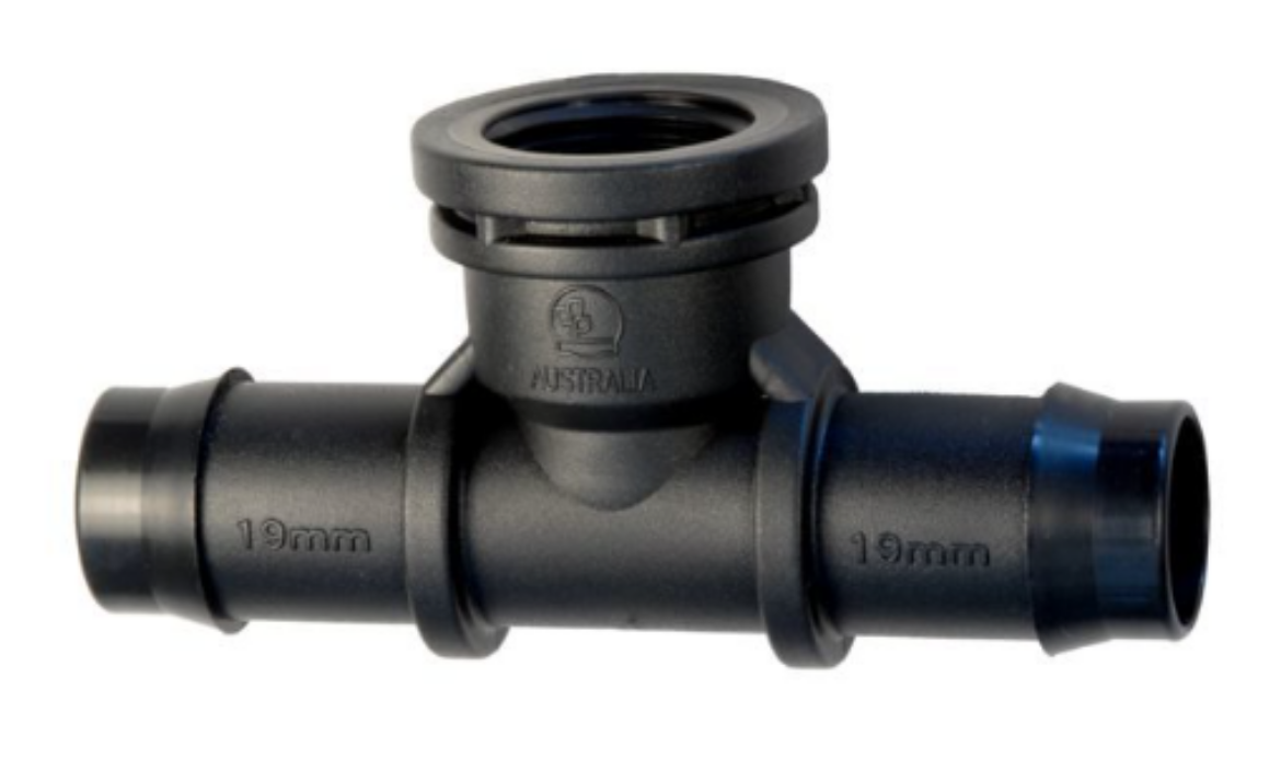 Picture of TEE POLY ANTELCO 19MM X 15MM FI BSP
