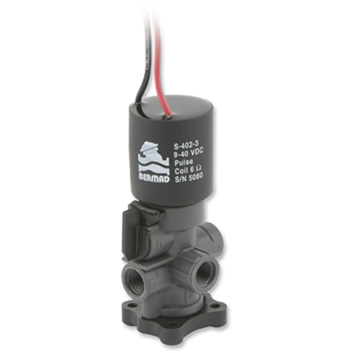 Picture of COIL BERMAD S402 LATCHING 9-40VDC 3W C/W 3 WAY BASE