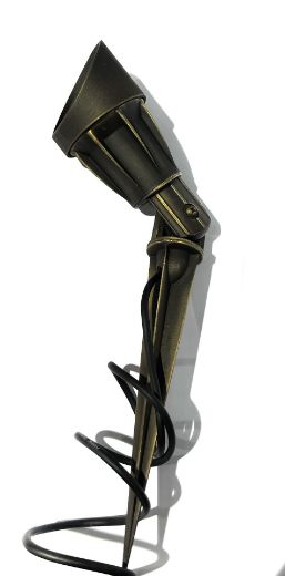 Picture of AQUALUX PHOENIX SPIKE LIGHT AGED BRASS AQL503