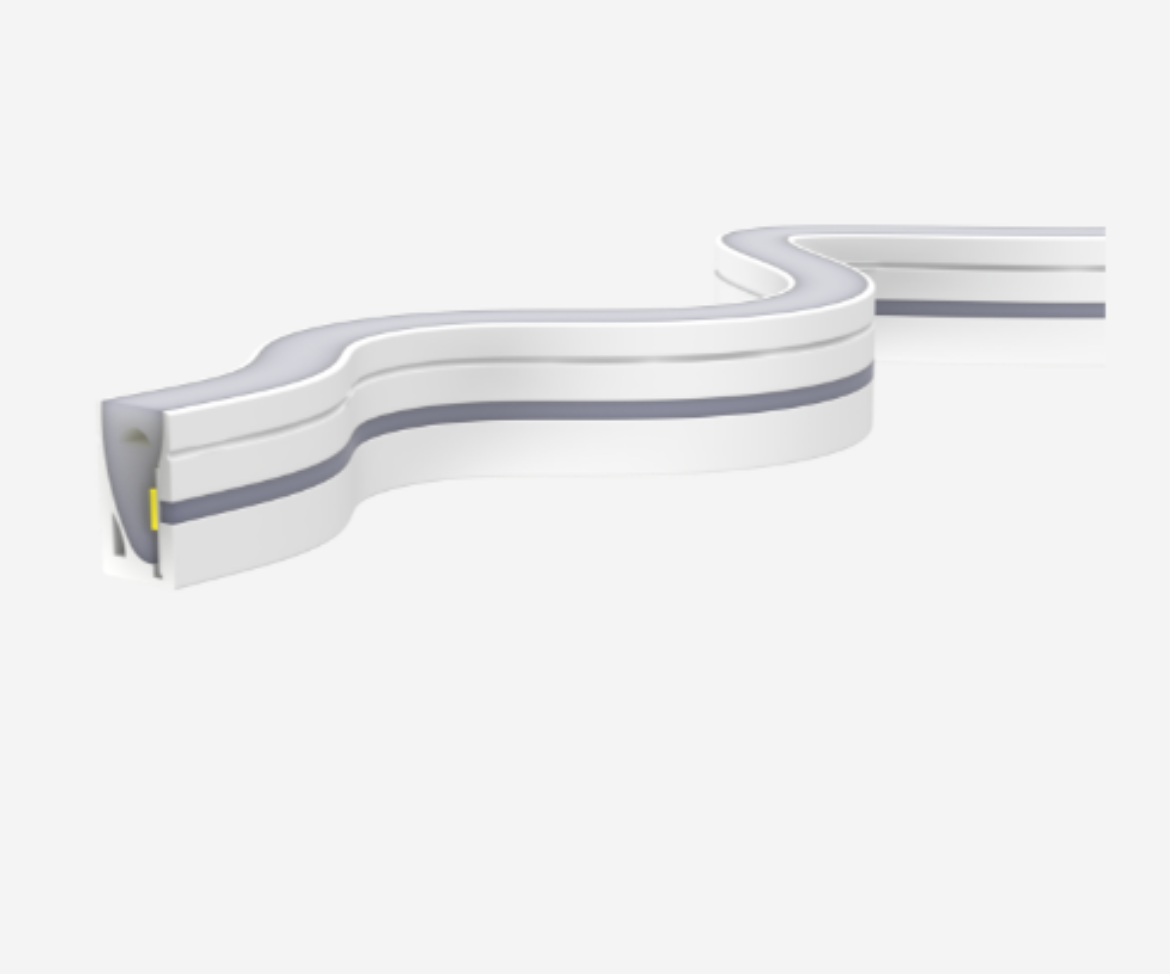 Picture of AQUALUX AQS NEON FLEX 24VDC WARM WHITE 10W/METRE