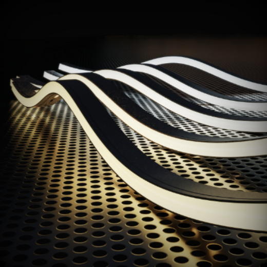 Picture of AQUALUX AQS NEON FLEX 24VDC WARM WHITE 10W/METRE