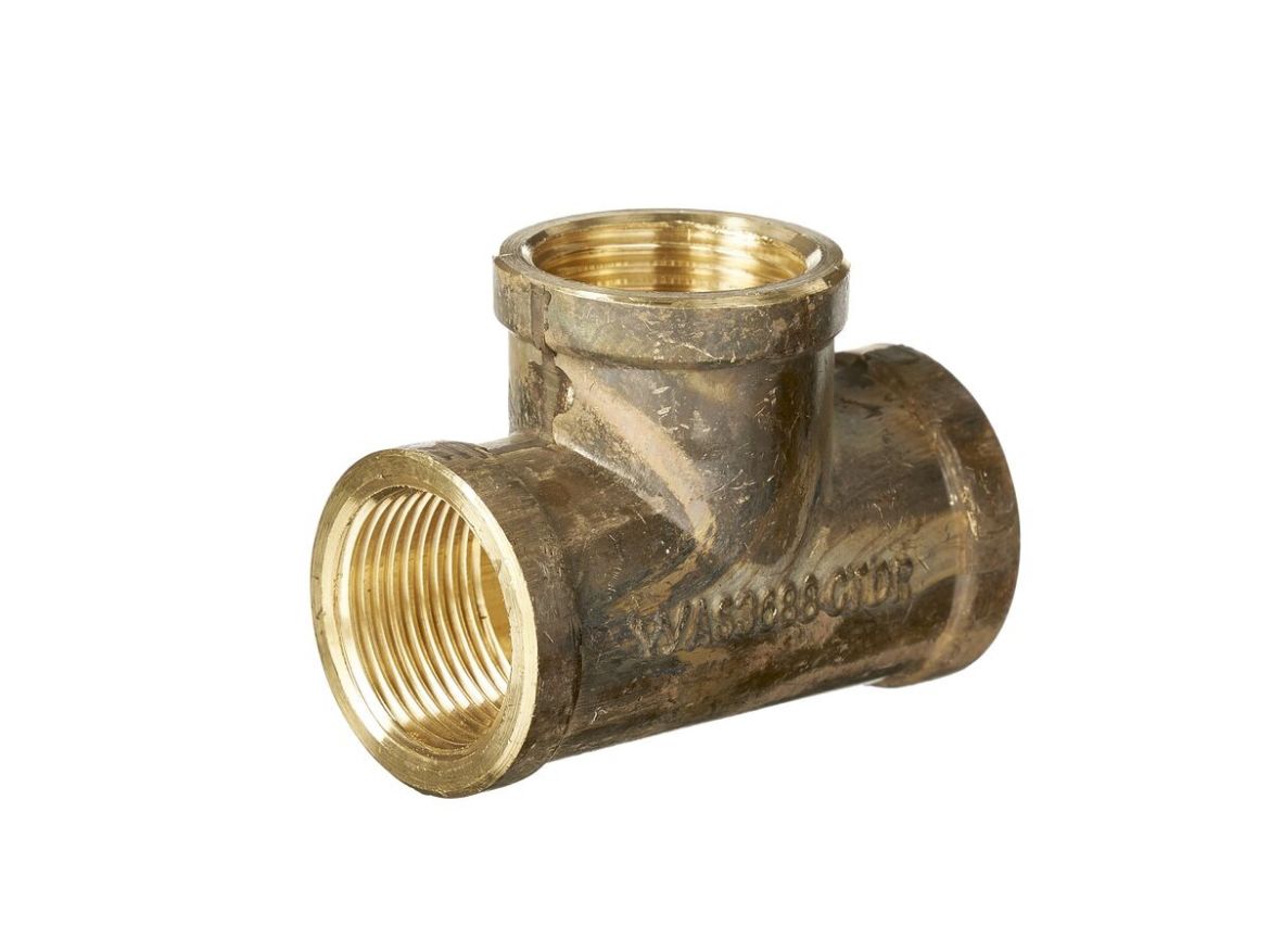 Picture of TEE BRASS 25MM